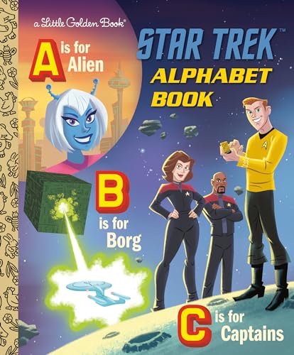 Beispielbild fr Star Trek Alphabet Book (Star Trek) (Little Golden Book) zum Verkauf von SecondSale