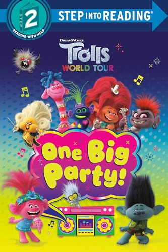 Imagen de archivo de One Big Party! (DreamWorks Trolls World Tour) (Step into Reading) a la venta por SecondSale