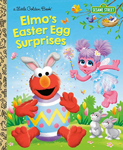 Beispielbild für Elmo's Easter Egg Surprises (Sesame Street) (Little Golden Book) zum Verkauf von SecondSale