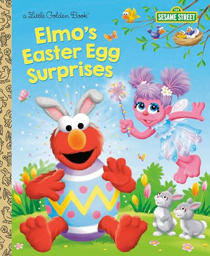 Imagen de archivo de Elmo's Easter Egg Surprises (Sesame Street) (Little Golden Book) a la venta por SecondSale