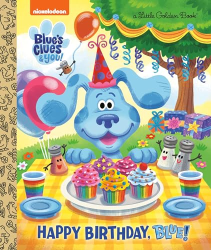 Beispielbild fr Happy Birthday, Blue! (Blue's Clues & You) (Little Golden Book) zum Verkauf von Gulf Coast Books