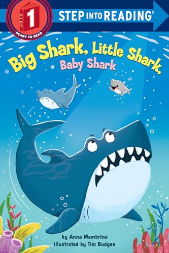 Stock image for Big Shark, Little Shark, Baby Shark (Step into Reading) for sale by SecondSale