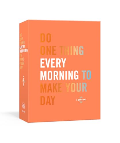 Stock image for Do One Thing Every Morning to Make Your Day: A Journal (Do One Thing Every Day Journals) for sale by Off The Shelf