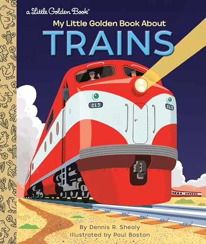 Beispielbild fr My Little Golden Book About Trains zum Verkauf von SecondSale