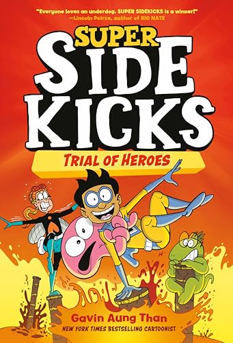 Beispielbild fr Super Sidekicks #3: Trial of Heroes : (a Graphic Novel) zum Verkauf von Better World Books