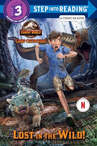 Stock image for Lost in the Wild! (Jurassic World: Camp Cretaceous) (Step into Reading) for sale by Jenson Books Inc