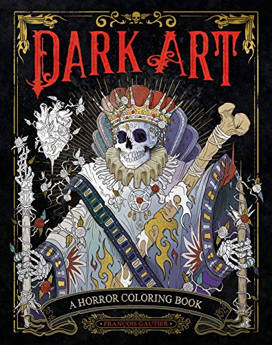 Beispielbild fr Dark Art: A Horror Coloring Book (DARK ART COLORING) zum Verkauf von Goodwill of Colorado