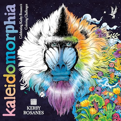 Stock image for Kaleidomorphia: Celebrating Kerby Rosanes's Coloring Challenges for sale by KuleliBooks