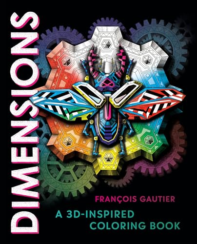 Beispielbild fr Dimensions: A 3D-Inspired Coloring Book zum Verkauf von GF Books, Inc.