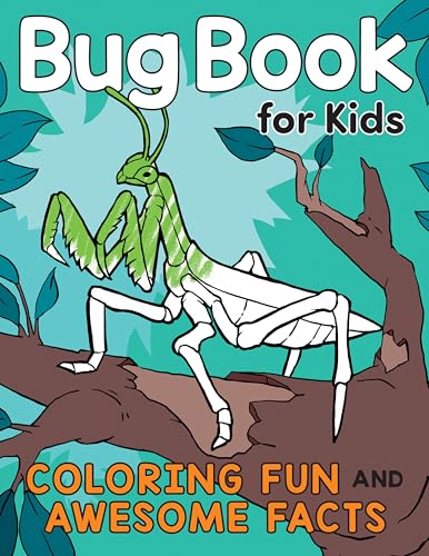 Imagen de archivo de Bug Book for Kids: Coloring Fun and Awesome Facts a la venta por ThriftBooks-Dallas