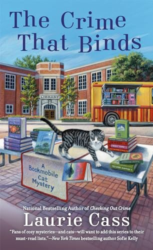 Stock image for The Crime That Binds (A Bookmobile Cat Mystery) for sale by Zoom Books Company