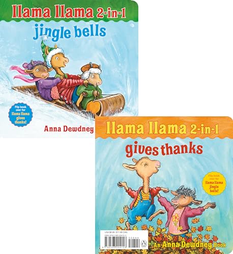 Beispielbild fr Llama Llama 2-in-1: Gives Thanks/Jingle Bells zum Verkauf von Wonder Book