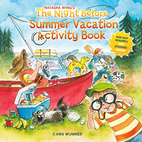 Stock image for The Night Before Summer Vacation Activity Book for sale by HPB-Movies