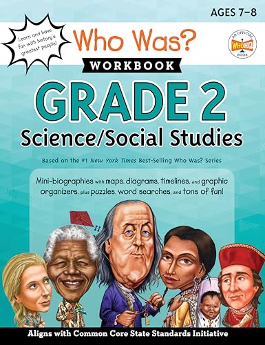 Imagen de archivo de Who Was? Workbook: Grade 2 Science/Social Studies (Who Was? Workbooks) a la venta por ZBK Books