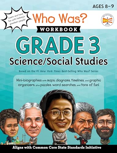 Stock image for Who Was? Workbook: Grade 3 Science/Social Studies (Who Was? Workbooks) for sale by BooksRun