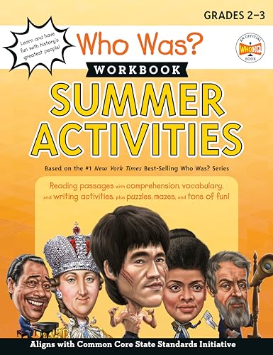 9780593225783: Who Was? Workbook: Summer Activities: Reading Passages With Comprehension, Vocabulary, and Writing Activities, Plus Puzzles, Mazes, and Tons of Fun!
