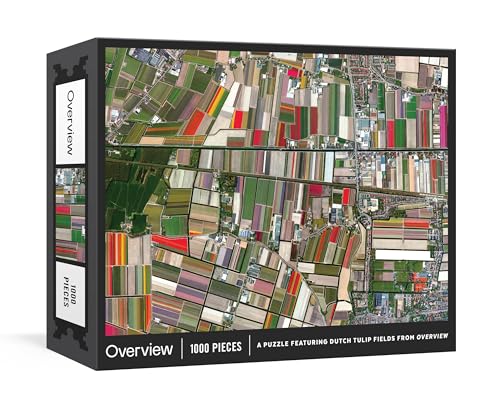 Imagen de archivo de Overview Puzzle: 1000 Piece:A 1000-Piece Jigsaw featuring Dutch Tulip Fields from Overview :Jigsaw Puzzles for Adults a la venta por Monster Bookshop