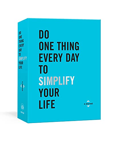 Stock image for Do One Thing Every Day to Simplify Your Life : A Journal for sale by Better World Books