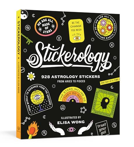 Beispielbild fr Stickerology: 928 Astrology Stickers from Aries to Pisces zum Verkauf von Books From California