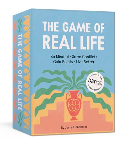 9780593233917: Clarkson Potter The Game of Real Life: Be Mindful. Solve Conflicts. Gain Points. Live Better. (Includes a 96-Page Pocket Guide to DBT Skills!) Card Games