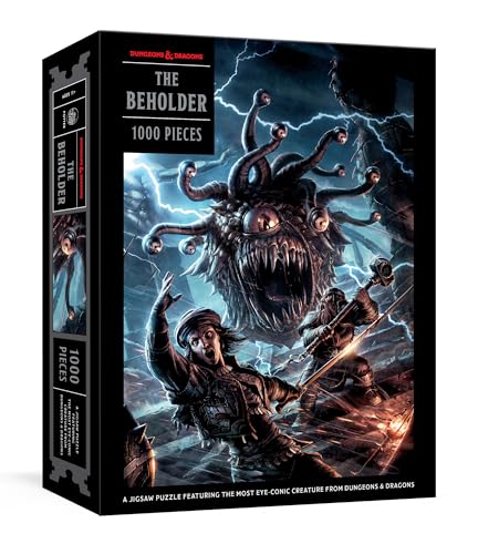 Imagen de archivo de The Beholder Puzzle: A Dungeon & Dragons Jigsaw Puzzle: Jigsaw Puzzles for Adults (Dungeons & Dragons) a la venta por HPB-Blue