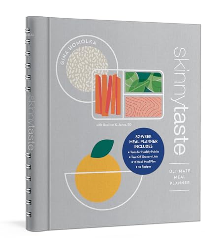 Stock image for The Skinnytaste Ultimate Meal Planner: 52-Week Meal Planner with 30 Recipes, a 12-Week Meal Plan, Tear-Off Grocery Lists, and Tools for Healthy Habits for sale by Better World Books