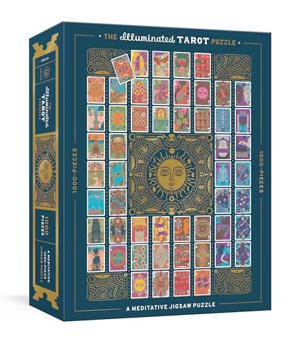 Stock image for The Illuminated Tarot Puzzle: A Meditative 1000-Piece Jigsaw Puzzle for sale by SecondSale