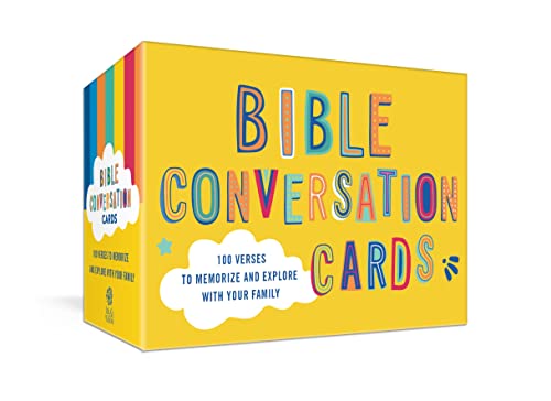 Beispielbild fr Bible Conversation Cards: 100 Verses to Memorize and Explore with Your Family zum Verkauf von BooksRun