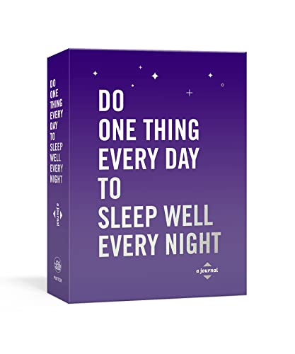 Stock image for Do One Thing Every Day to Sleep Well Every Night: A Journal (Do One Thing Every Day Journals) for sale by SecondSale