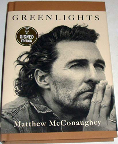 9780593239124: "Green light" SIGNED EDITION Matthew McConaughey first edition
