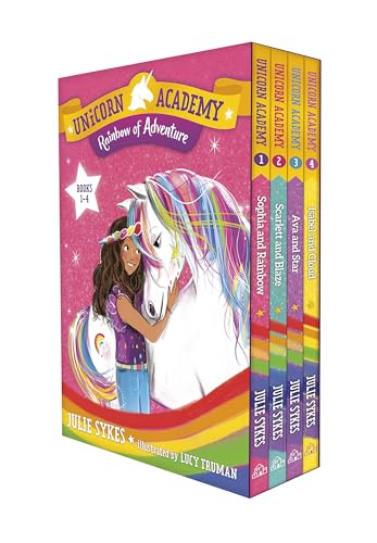 Beispielbild fr Unicorn Academy: Rainbow of Adventure Boxed Set (Books 1-4) zum Verkauf von Goodwill Books