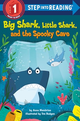 Stock image for Big Shark, Little Shark, and the Spooky Cave (Step into Reading) for sale by SecondSale