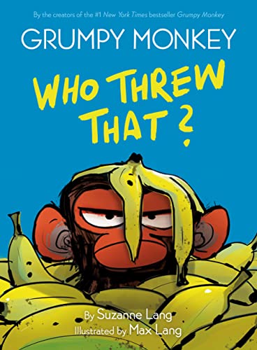 Imagen de archivo de Grumpy Monkey Who Threw That?: A Graphic Novel Chapter Book a la venta por HPB-Emerald