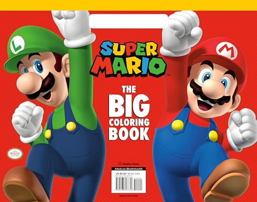 9780593307779: Super Mario: The Big Coloring Book (Nintendo)