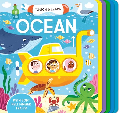 Beispielbild fr Touch & Learn: Ocean: With colorful felt to touch and feel zum Verkauf von PlumCircle