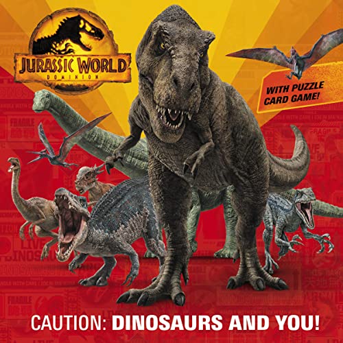 Beispielbild fr Caution: Dinosaurs and You! (Jurassic World Dominion) (Pictureback(R)) zum Verkauf von Orion Tech