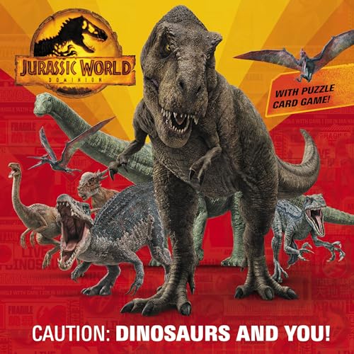 Stock image for Caution: Dinosaurs and You! (Jurassic World Dominion) (Pictureback(R)) for sale by Orion Tech