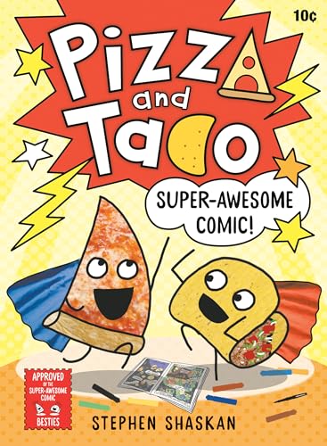 Imagen de archivo de Pizza and Taco: Super-Awesome Comic!: (A Graphic Novel) a la venta por Zoom Books Company