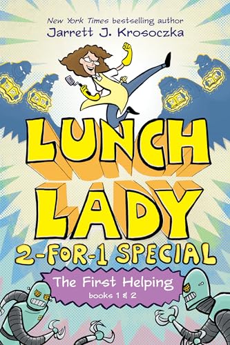 Stock image for The First Helping (Lunch Lady Books 1 & 2): The Cyborg Substitute and the League of Librarians for sale by ThriftBooks-Dallas