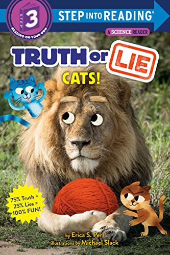 Beispielbild fr Truth or Lie: Cats! (Step into Reading) zum Verkauf von Wonder Book