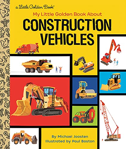 Beispielbild fr My Little Golden Book About Construction Vehicles zum Verkauf von SecondSale