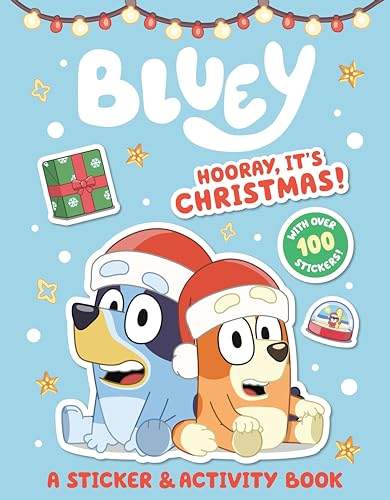 Stock image for Bluey: Hooray, It's Christmas!: A Sticker & Activity Book for sale by Orion Tech