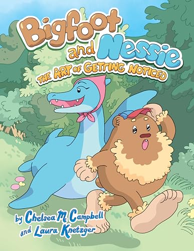 Beispielbild fr The Art of Getting Noticed #1: A Graphic Novel (Bigfoot and Nessie) [Paperback] Campbell, Chelsea M. and Knetzger, Laura zum Verkauf von Lakeside Books