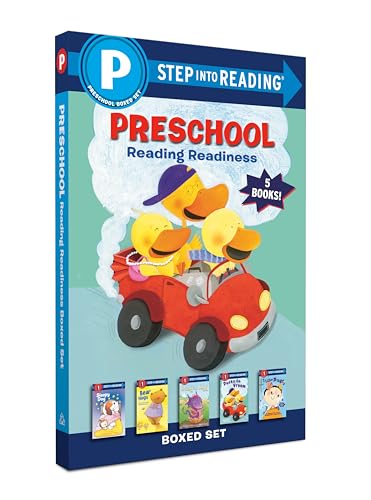 9780593425503: Preschool Reading Readiness Boxed Set: Sleepy Dog, Dragon Egg, I Like Bugs, Bear Hugs, Ducks Go Vroom (Step into Reading)