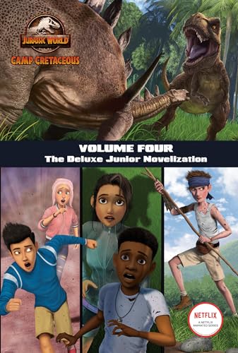 Beispielbild fr Camp Cretaceous, Volume Four: The Deluxe Junior Novelization (Jurassic World: Camp Cretaceous) zum Verkauf von BooksRun