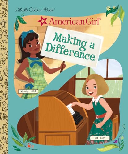 Beispielbild fr Making a Difference (American Girl) (Little Golden Book) zum Verkauf von SecondSale