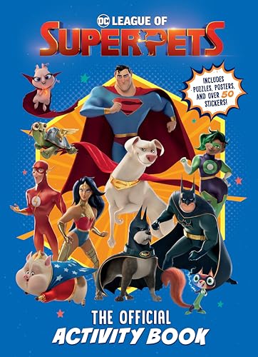 9780593431962: DC League of Super-Pets: The Official Activity Book (DC League of Super-Pets Movie): Includes puzzles, posters, and over 30 stickers!