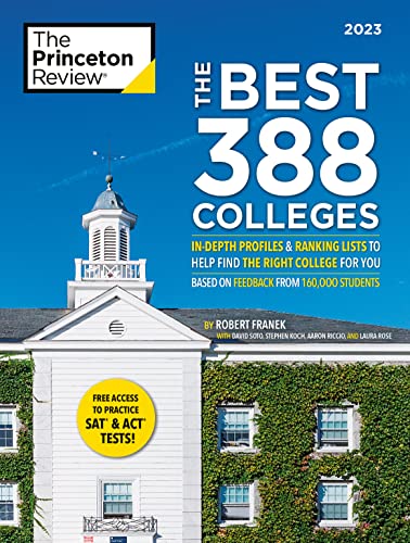 Beispielbild fr The Best 388 Colleges, 2023: In-Depth Profiles & Ranking Lists to Help Find the Right College For You (College Admissions Guides) zum Verkauf von BooksRun