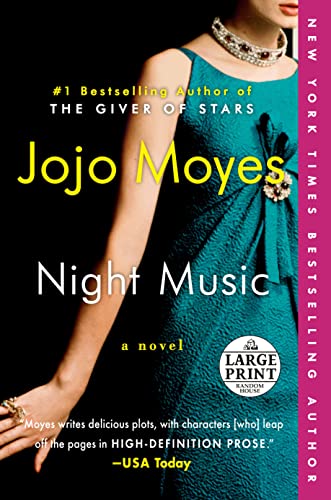 Beispielbild fr Night Music: A Novel (Random House Large Print) zum Verkauf von Bulk Book Warehouse