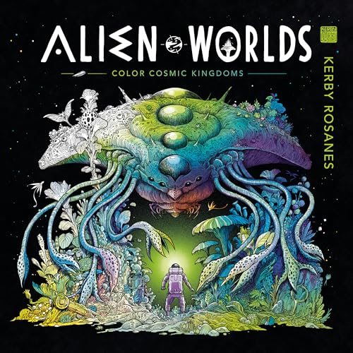 Imagen de archivo de Alien Worlds: Color Cosmic Kingdoms a la venta por KuleliBooks